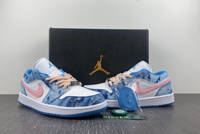 Air Jordan 1 Low Washed Denim DM7866-996