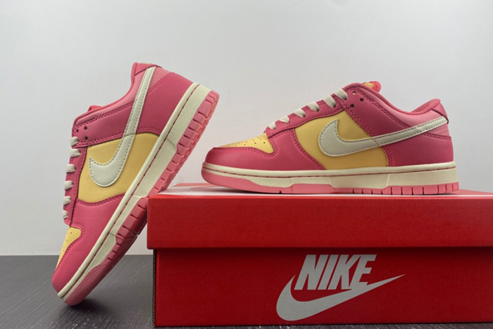 NIKE DUNK LOW (GS) YELLOW PINK DH9765-200