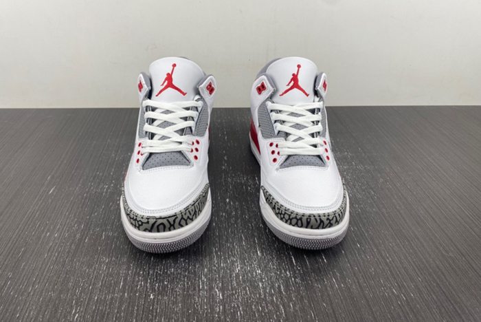 Air Jordan 3 White Gray Red DN3707-160