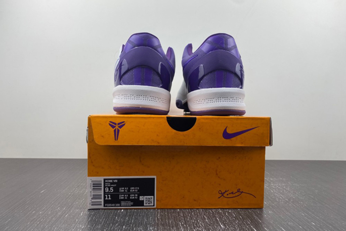 Nike Kobe 8 Protro “White Court Purple”