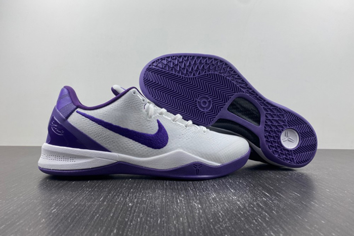Nike Kobe 8 Protro “White Court Purple”
