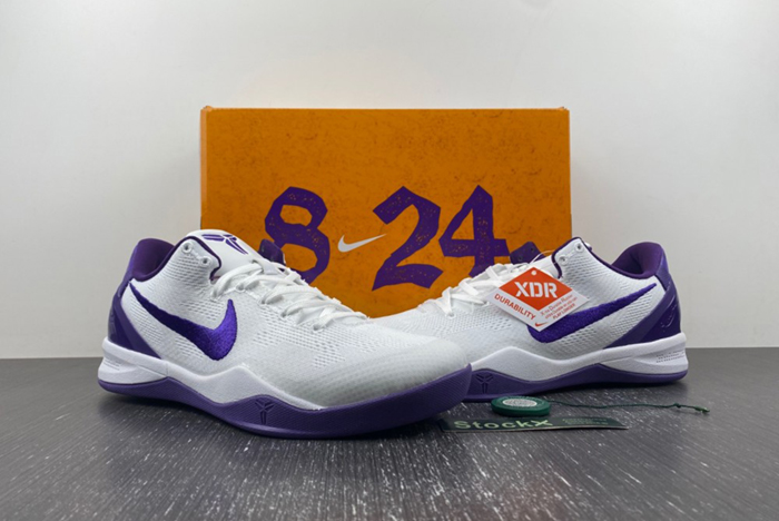 Nike Kobe 8 Protro “White Court Purple”