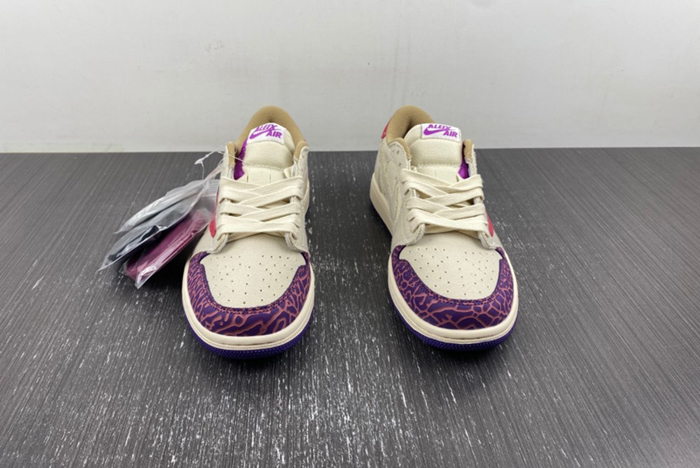 Travis Scott x Air Jordan 1 Low White Red