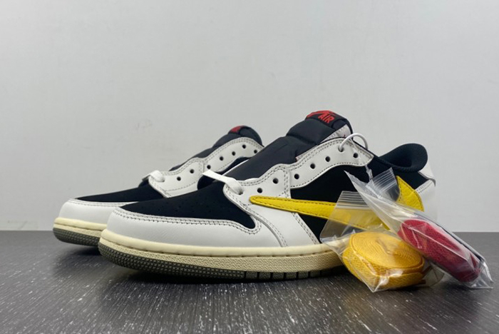Travis Scott x Air Jordan 1 Low yellow black