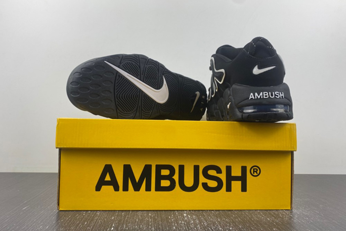 AMBUSH x Nike Air More Uptempo Low “Black/White”