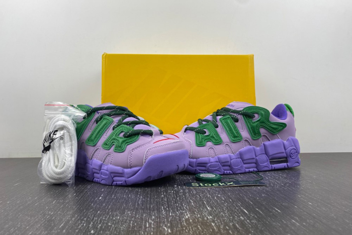 Detailed Look at the AMBUSH x Nike Air More Uptempo Low