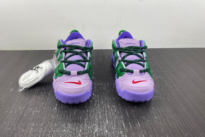 Detailed Look at the AMBUSH x Nike Air More Uptempo Low