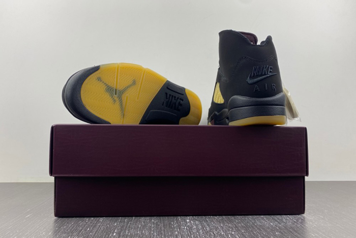 A Ma Maniére x Air Jordan 5 “Black yellow”