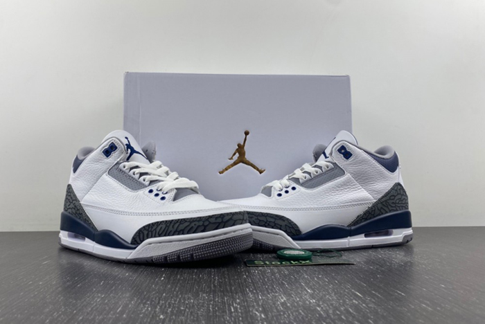 Air Jordan 3 “Midnight Navy”CT8532-140