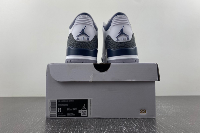 Air Jordan 3 “Midnight Navy”CT8532-140