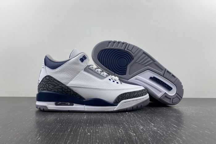 Air Jordan 3 “Midnight Navy”CT8532-140