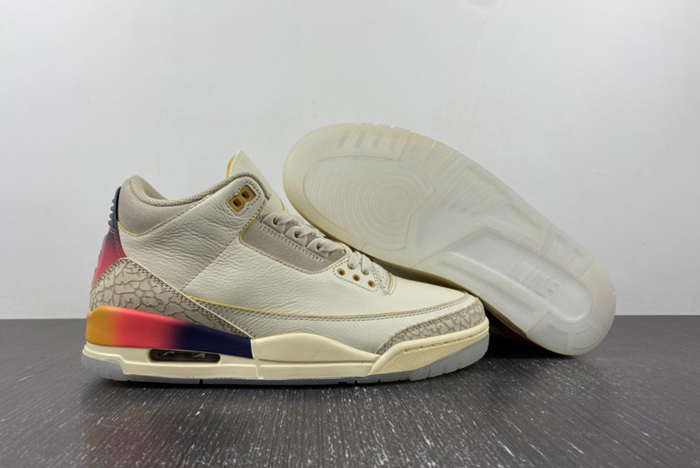 J Balvin x Air Jordan 3 sunset FN0344-901