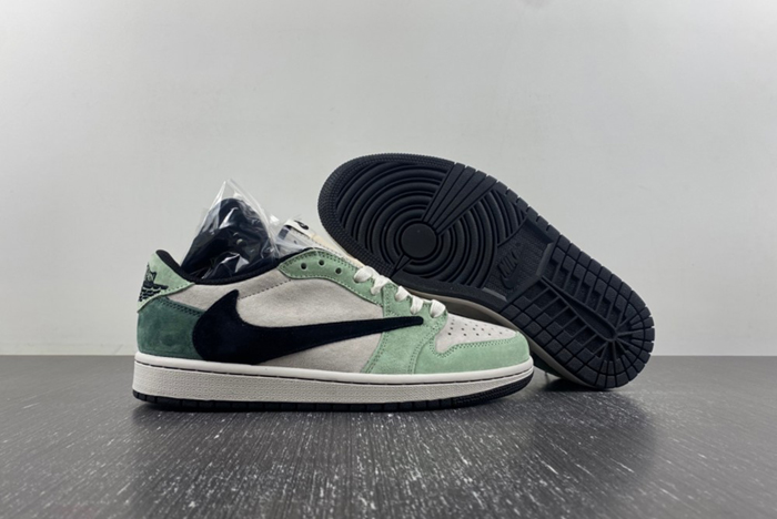 Travis Scott x Air Jordan 1 Low green