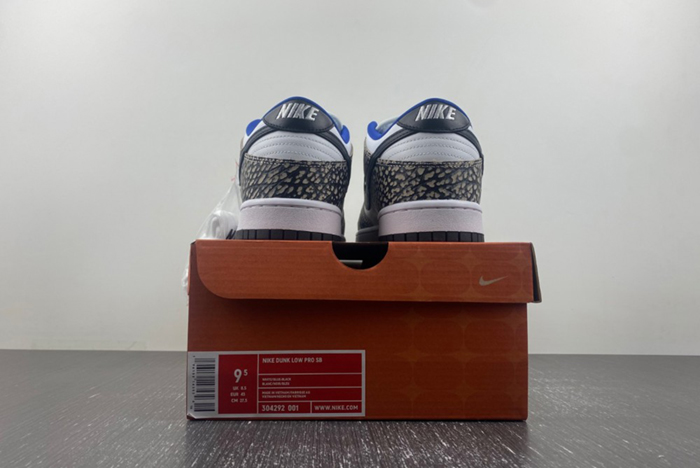 S*p*e × nike sb dunk low white cement