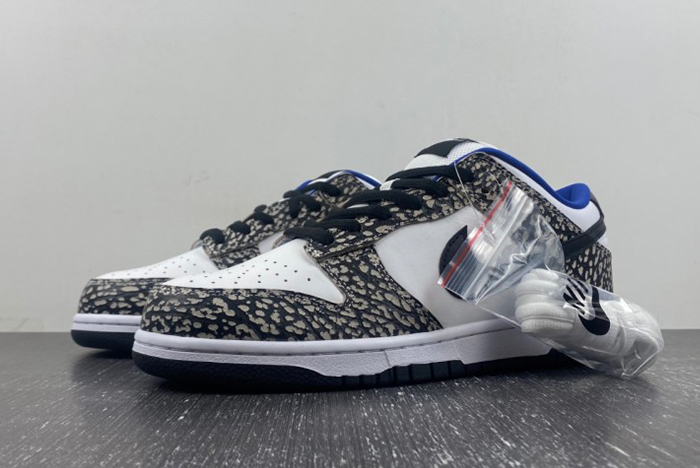 S*p*e × nike sb dunk low white cement