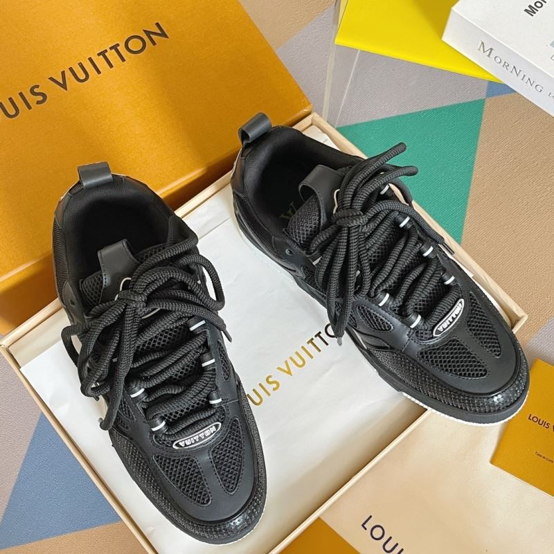 L&&V Black Skate Sneaker