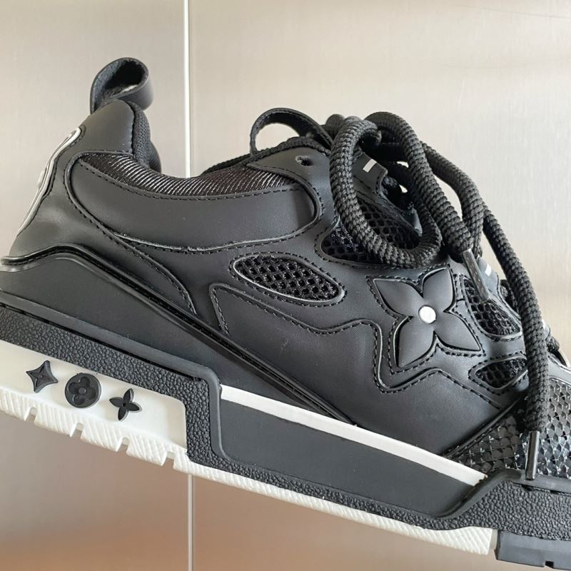 L&&V Black Skate Sneaker