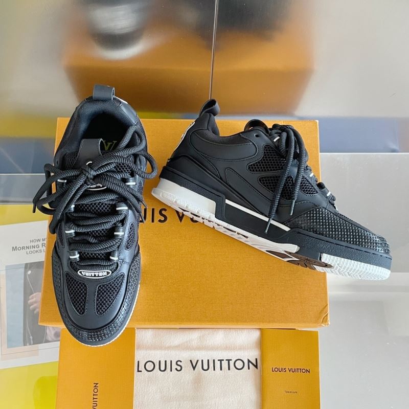 L&&V Black Skate Sneaker