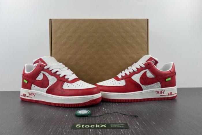 NIKE Air Force x 1 LV Red