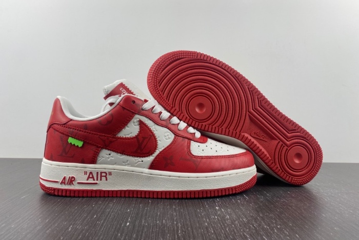 NIKE Air Force x 1 LV Red