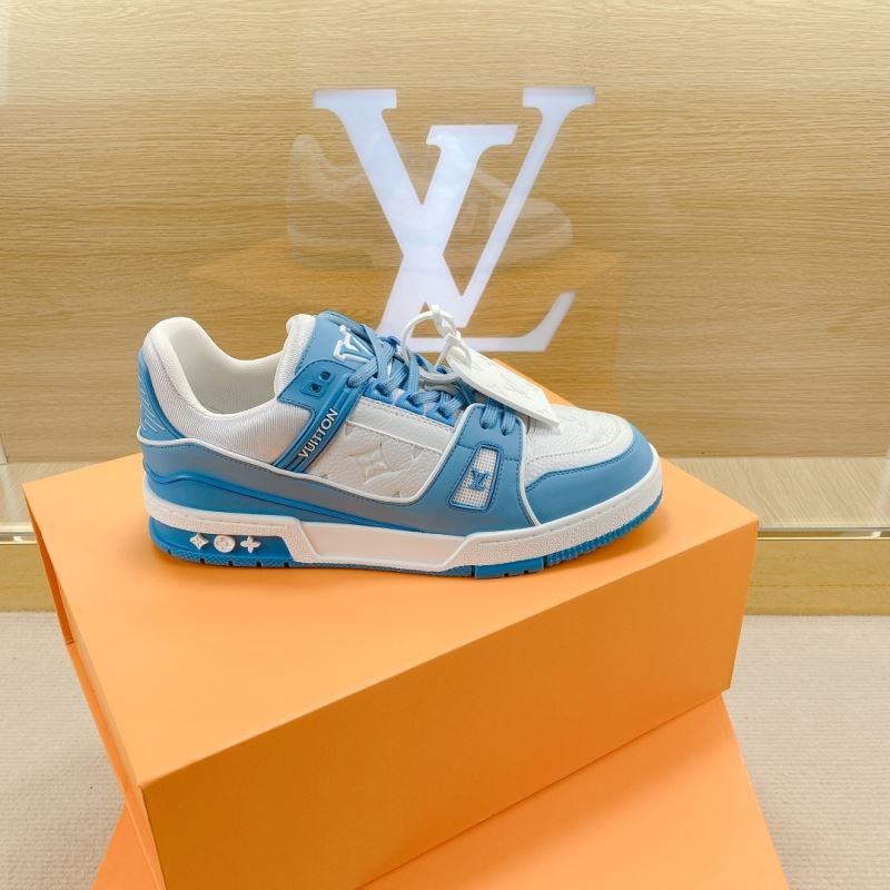 L&&V Trainer Low White Blue