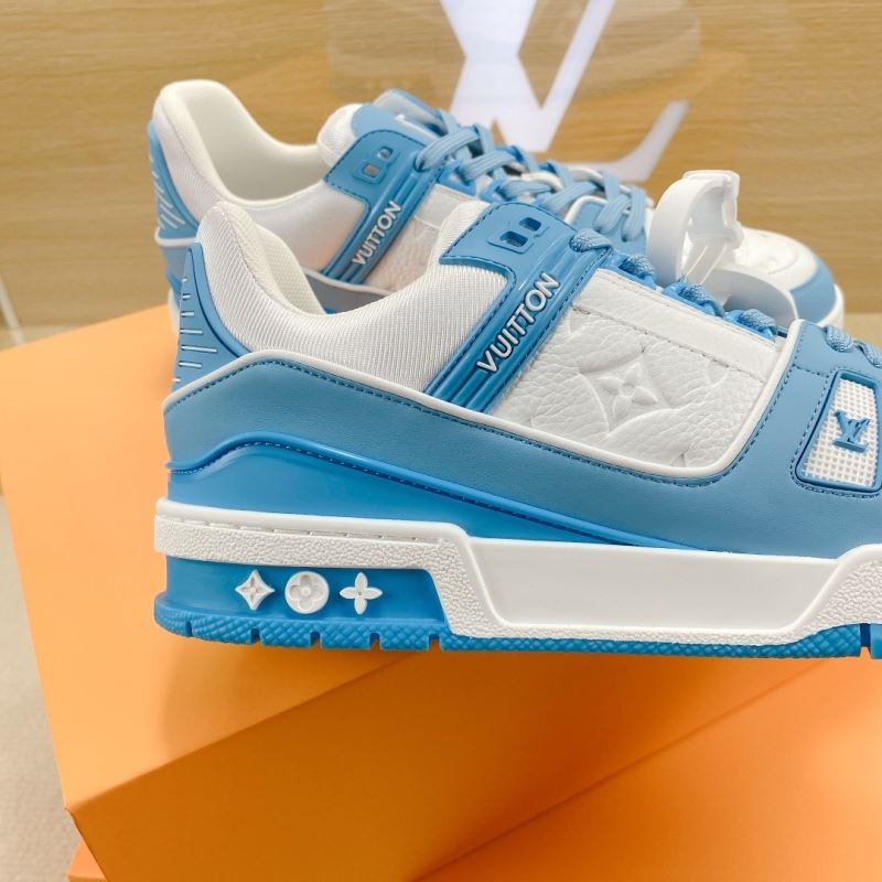 L&&V Trainer Low White Blue