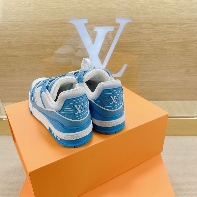 L&&V Trainer Low White Blue