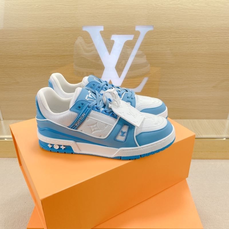 L&&V Trainer Low White Blue