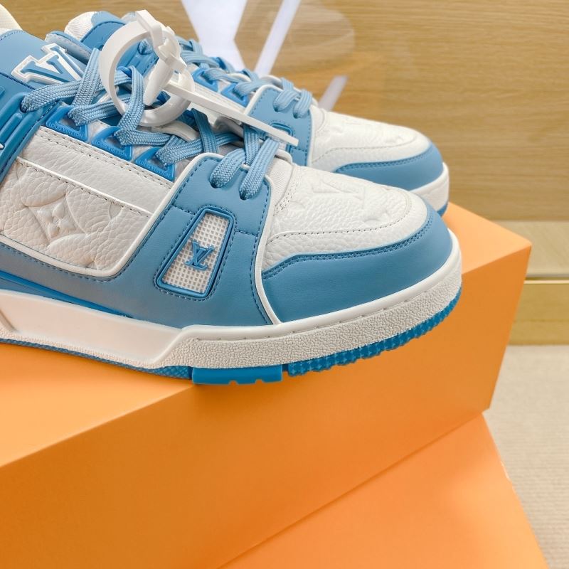 L&&V Trainer Low White Blue