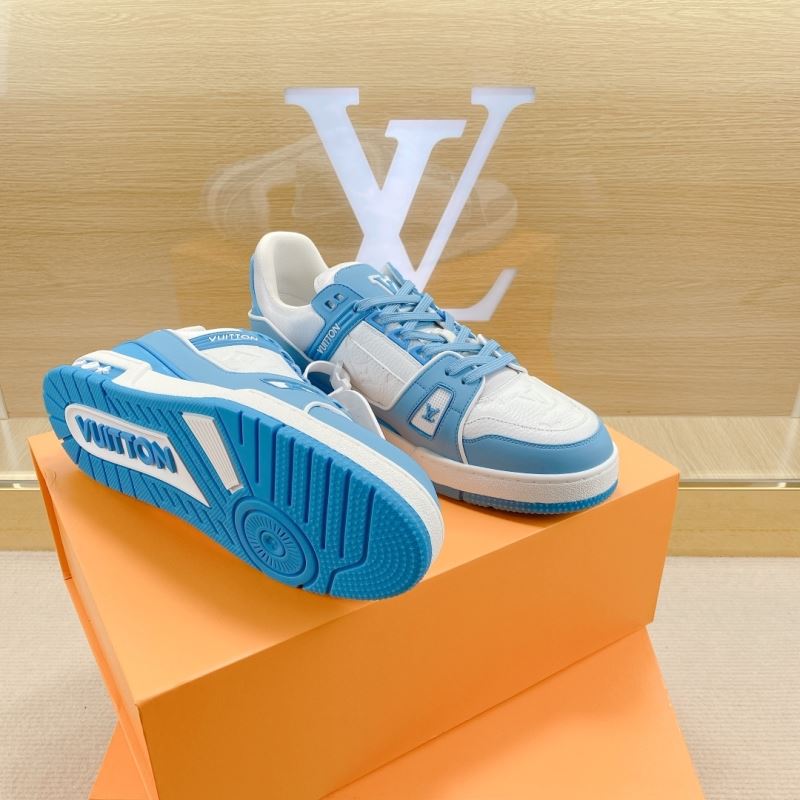 L&&V Trainer Low White Blue