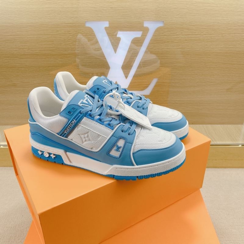 L&&V Trainer Low White Blue
