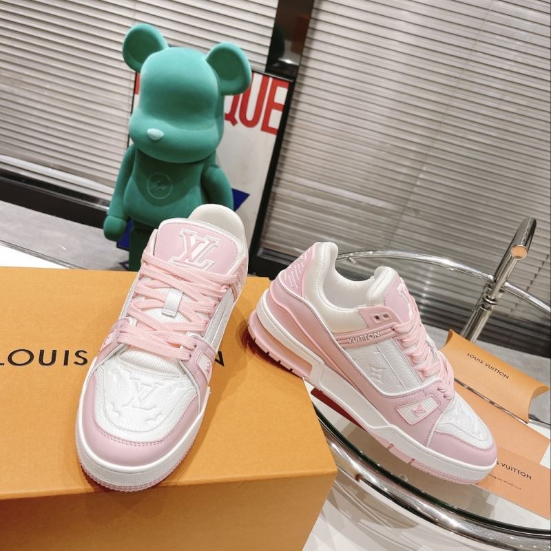 L&&V Trainer Low White pink