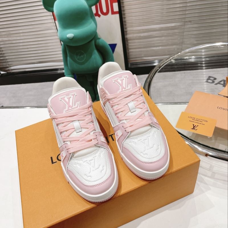 L&&V Trainer Low White pink