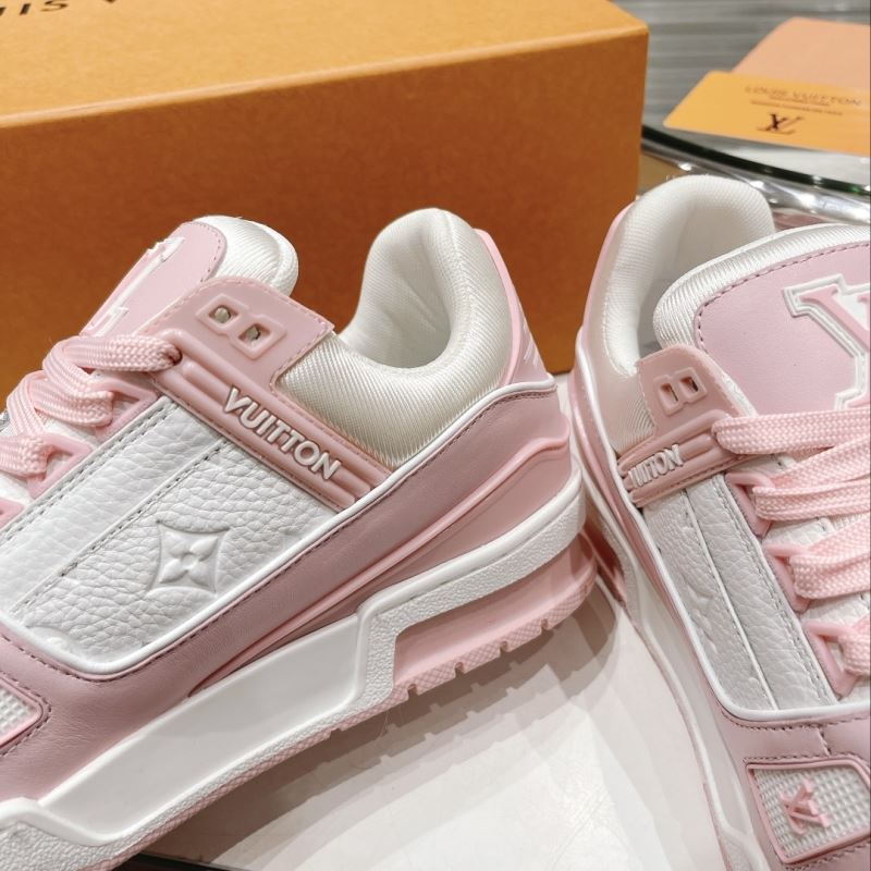 L&&V Trainer Low White pink