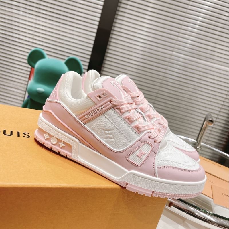 L&&V Trainer Low White pink