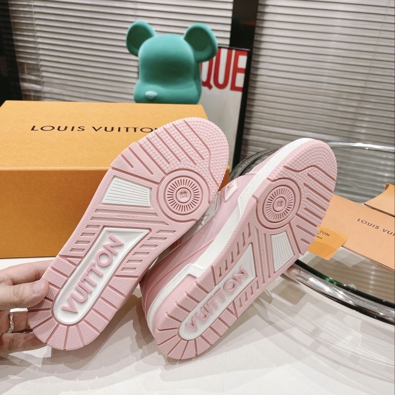 L&&V Trainer Low White pink