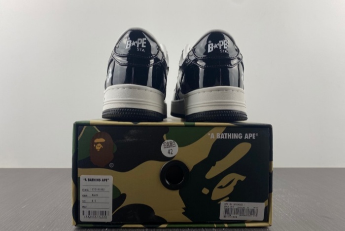 A Bathing Ape Bape Sta Low Black