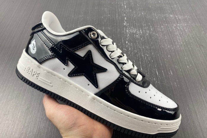 A Bathing Ape Bape Sta Low Black