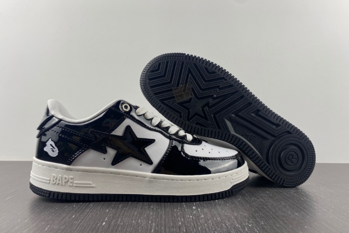 A Bathing Ape Bape Sta Low Black