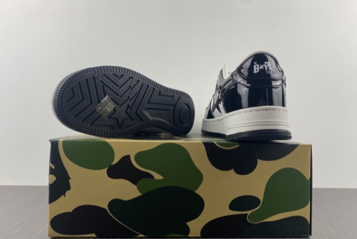 A Bathing Ape Bape Sta Low Black