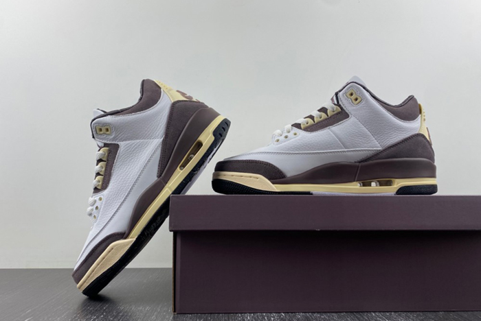 Air Jordan 3 white brown DH3434-113