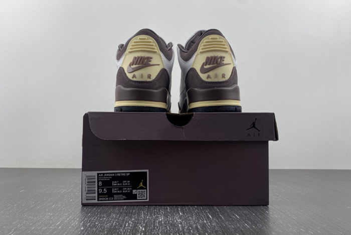 Air Jordan 3 white brown DH3434-113