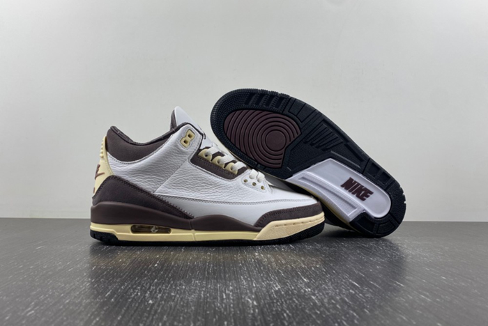 Air Jordan 3 white brown DH3434-113