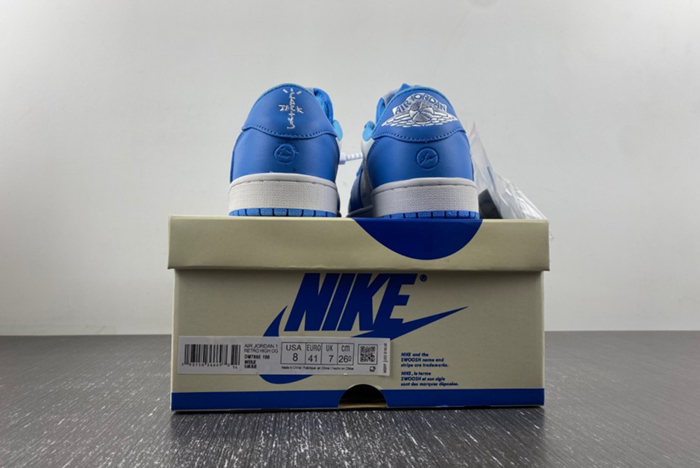 OFF-WHITE x Travis Scott x Air Jordan 1 OW Blue