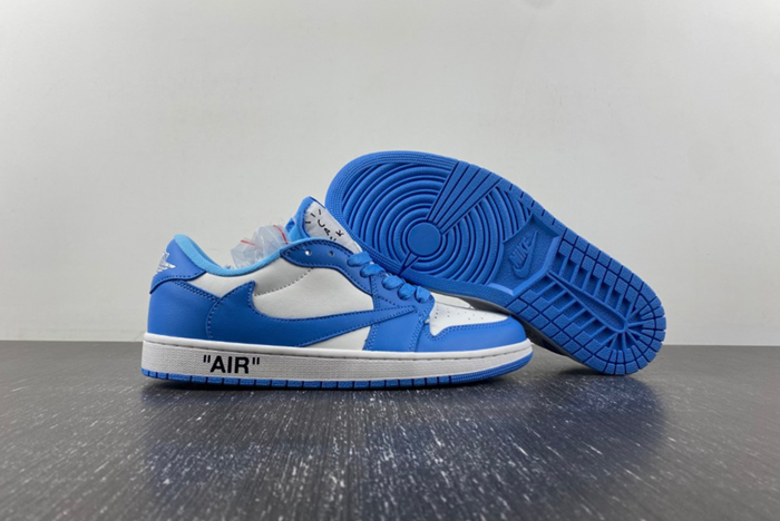 OFF-WHITE x Travis Scott x Air Jordan 1 OW Blue