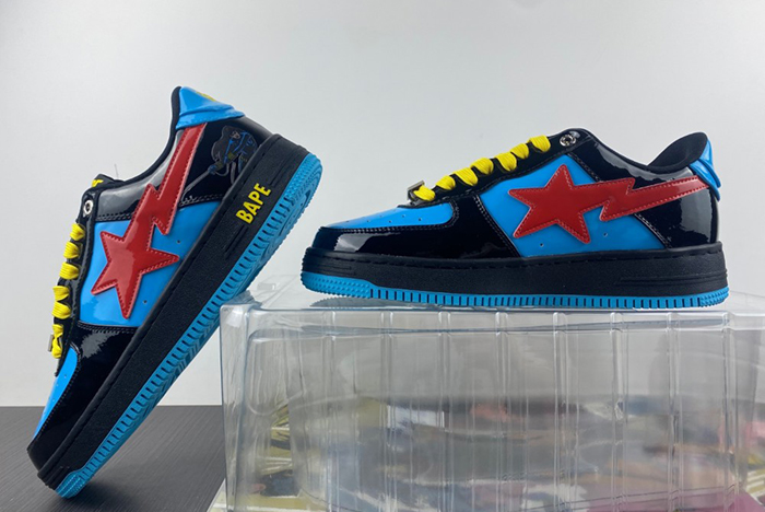 BAPE MARVEL BAPE STA BLACK YELLOW