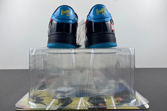 BAPE MARVEL BAPE STA BLACK YELLOW