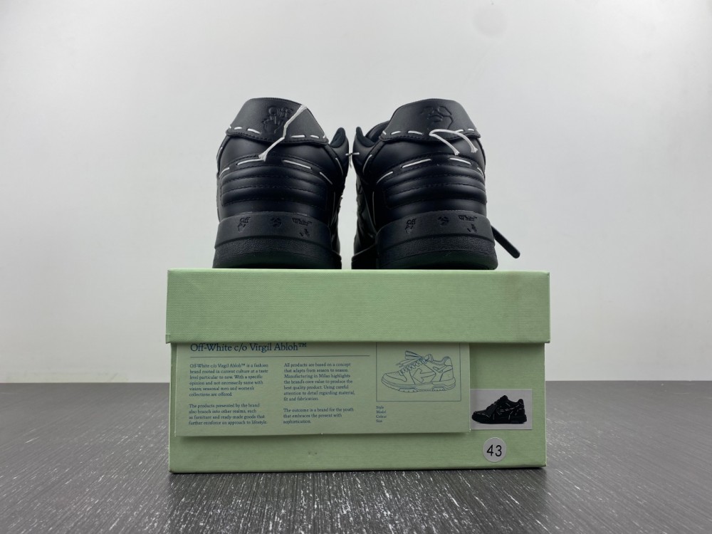 OFF-WHITE Out Of Office black