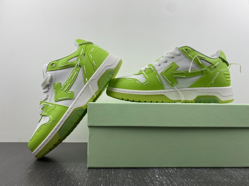 OFF-WHITE Out Of Office H white green