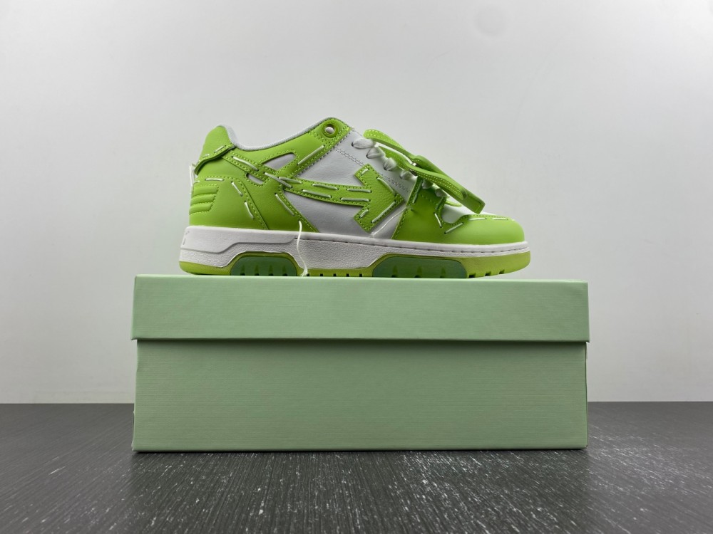 OFF-WHITE Out Of Office H white green